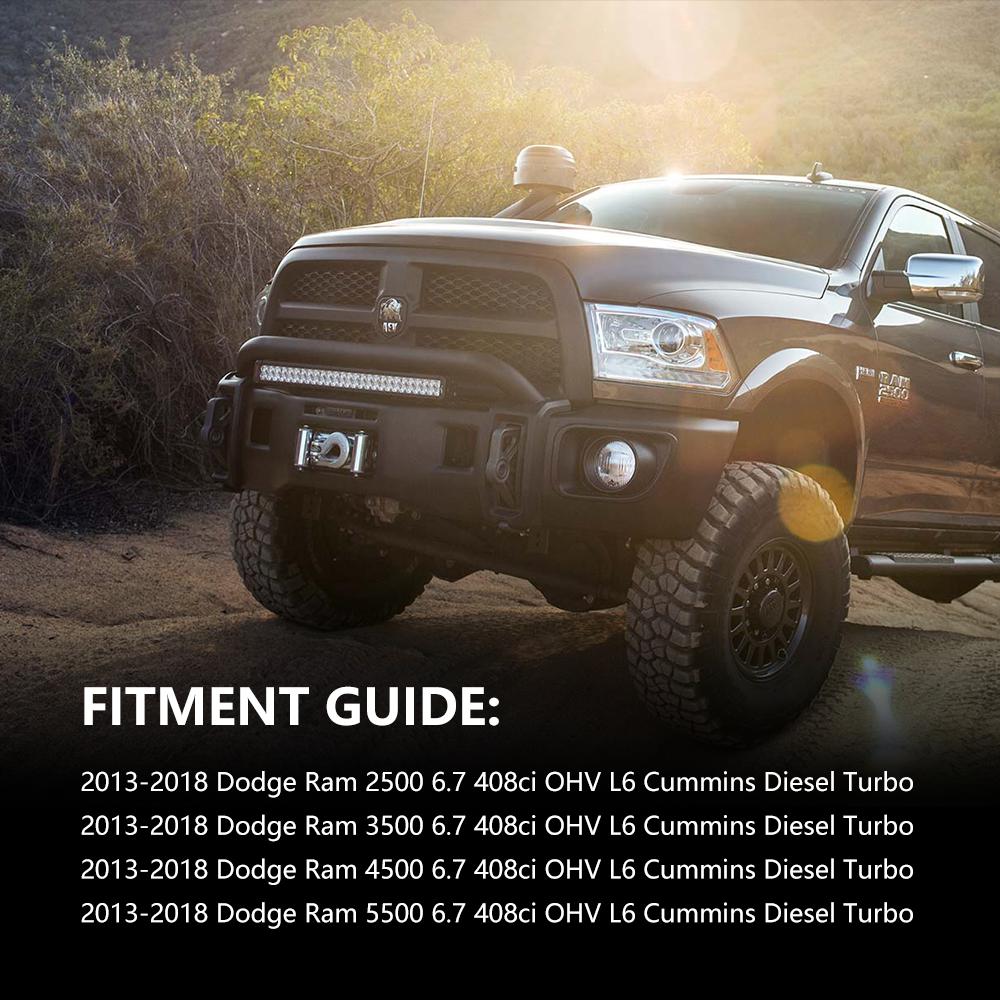 13-18 Dodge Ram 6.7L Cummins Diesel EGR Plate Cooler & Throttle Valve Delete Kit https://www.minimaxxtuner.com