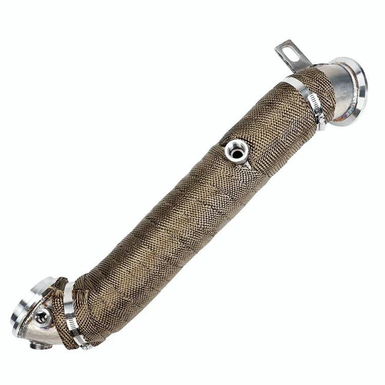 AUTOLIXIR 4" Turbo Exhaust Pipe Kit – 11-15 Silverado 2500HD 3500HD – LML 6.6 Duramax – T-409 Stainless
