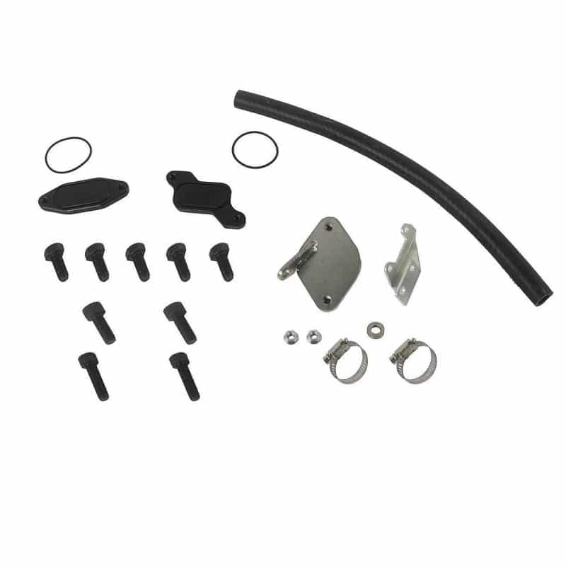 6.6L LBZ Duramax Diesel EGR Delete Valve Cooler Kit For 20062007