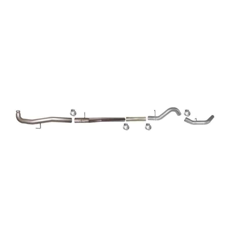 4" Aluminized Steel Down Pipe Back Exhaust for 20112015 GM 6.6L