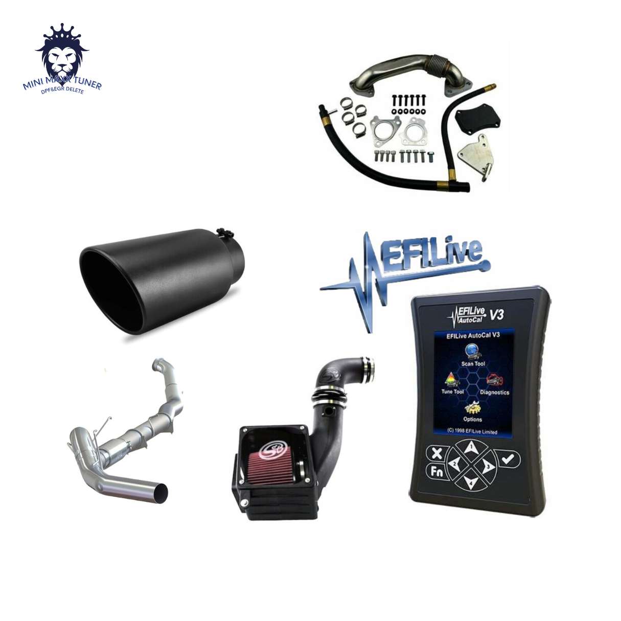 EGR Valve & Cooler Delete Kit 20102021 Cummins 2500/3500 6.7L Mini